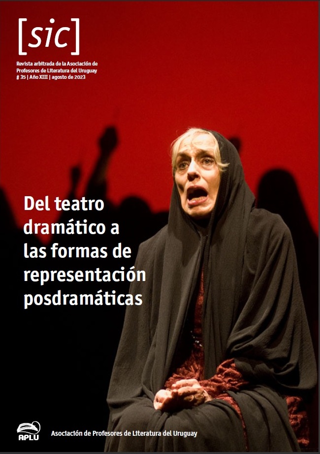 					Ver Núm. 35 (2023): Teatro y artes escénicas: del teatro dramático a las formas de la representación posdramática
				